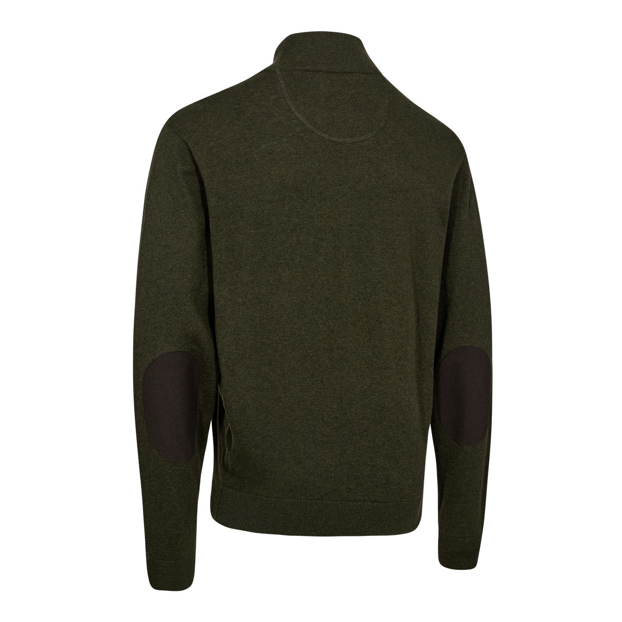 Harrington Strik med lynlås hals - Forest Ember Melange - Deerhunter