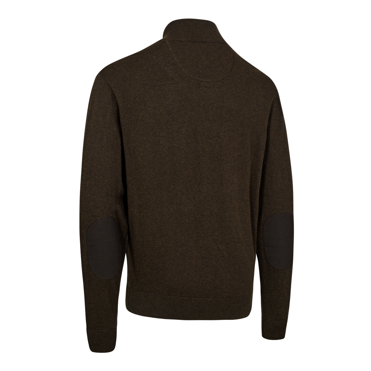 Harrington Strik med lynlås hals - Forest Ember Melange -  Deerhunter