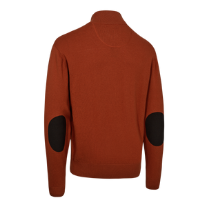 Harrington Strik med lynlås hals - Deerhunter - Oak Rust Melange