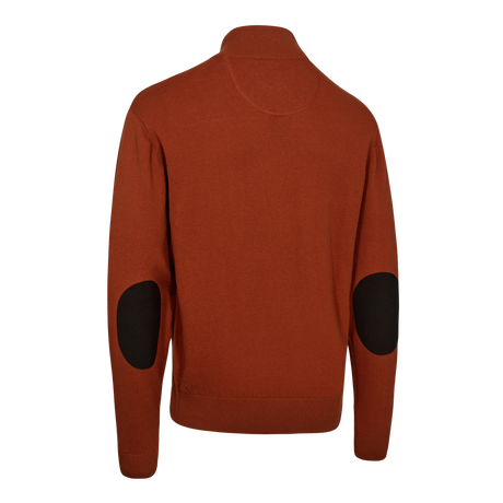 Harrington Strik med lynlås hals - Deerhunter - Oak Rust Melange