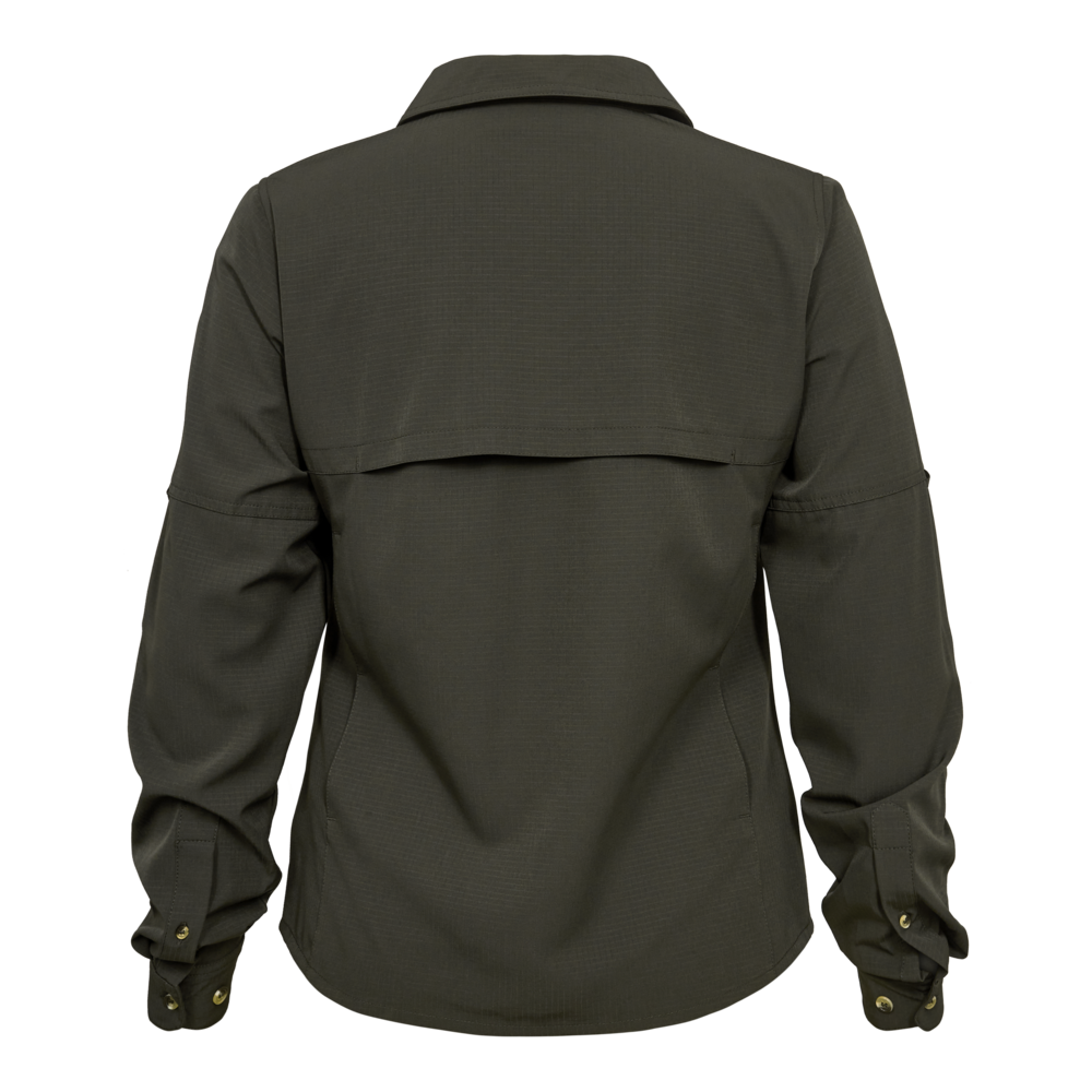 Lady Canopy Skjorte - Forest Green - Deerhunter