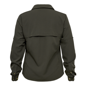 Lady Canopy Skjorte - Forest Green - Deerhunter
