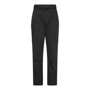Lady Slogen Zip-Off Bukser - Black Ink - Deerhunter