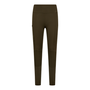 Lady Forstærkede Tights - Art Green - Deerhunter