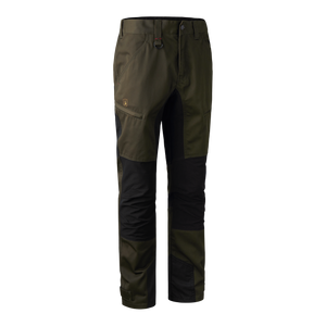 Rogaland Stretchbukser med kontrast - Kort - Deerhunter - Adventure Green