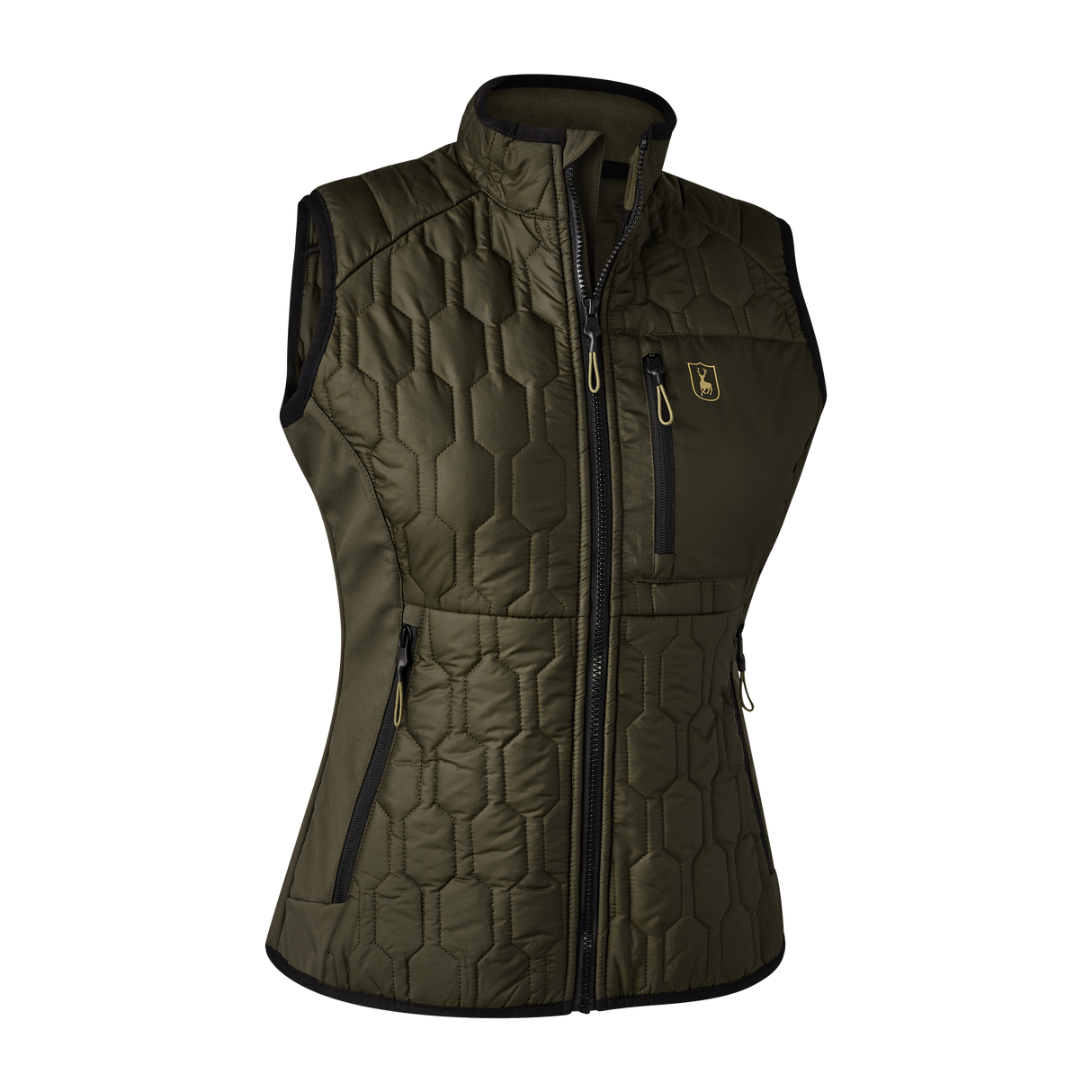 Lady Mossdale quiltet vest Forest Green -  Deerhunter