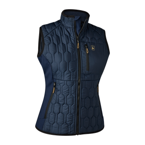 Lady Mossdale quiltet vest Dress Blues -  Deerhunter