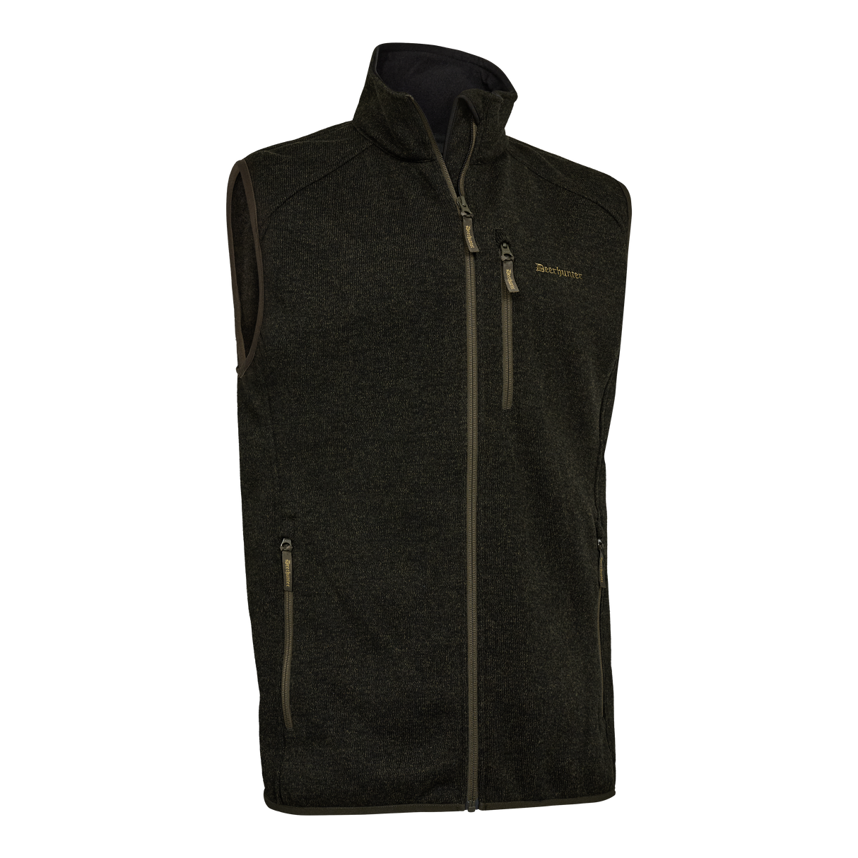 Moor Strikket Vest - Timber - Deerhunter
