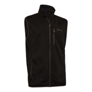 Moor Strikket Vest - Brown Leaf - Deerhunter