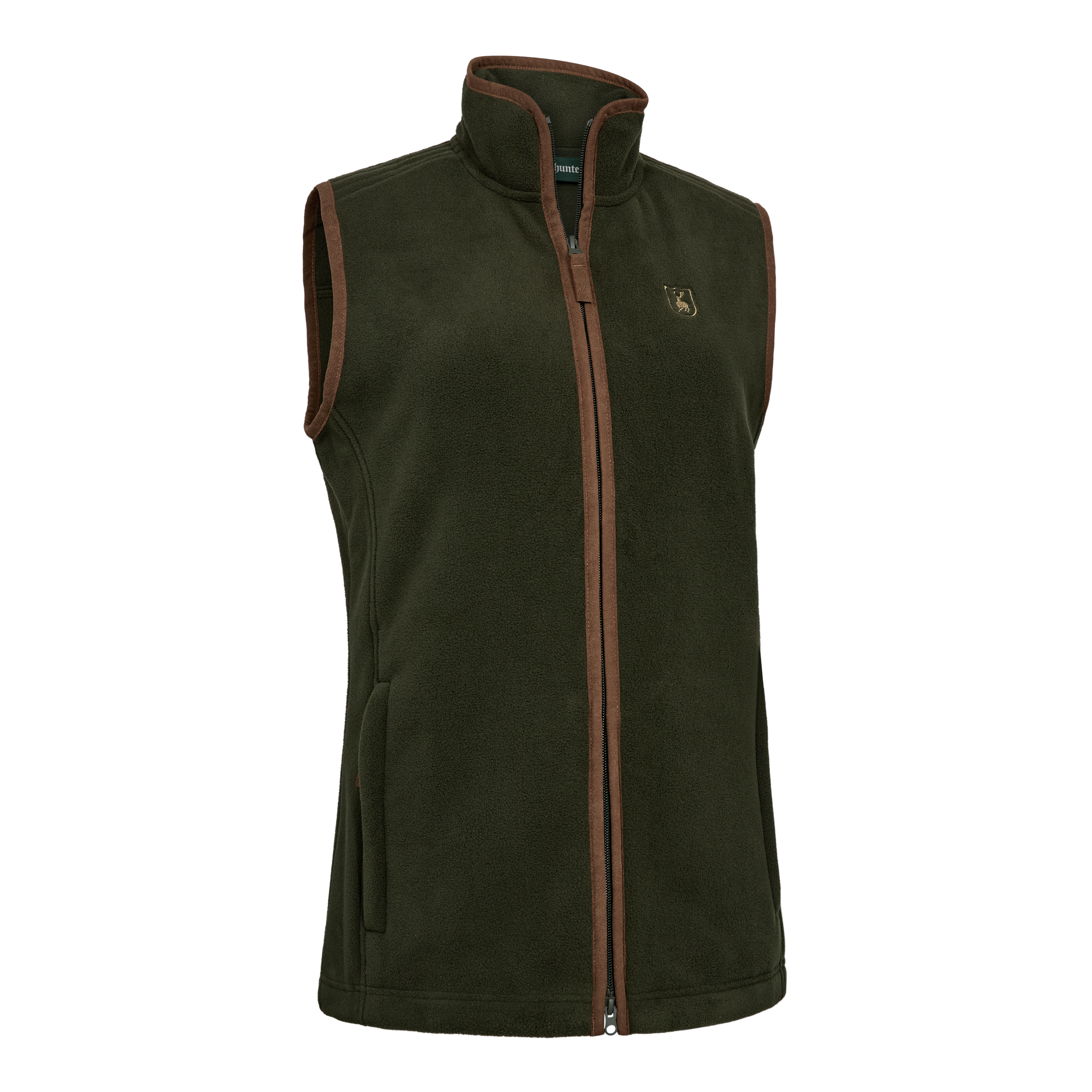 Lady Cumbria Fleece Vest - Deerhunter - Forest Ember