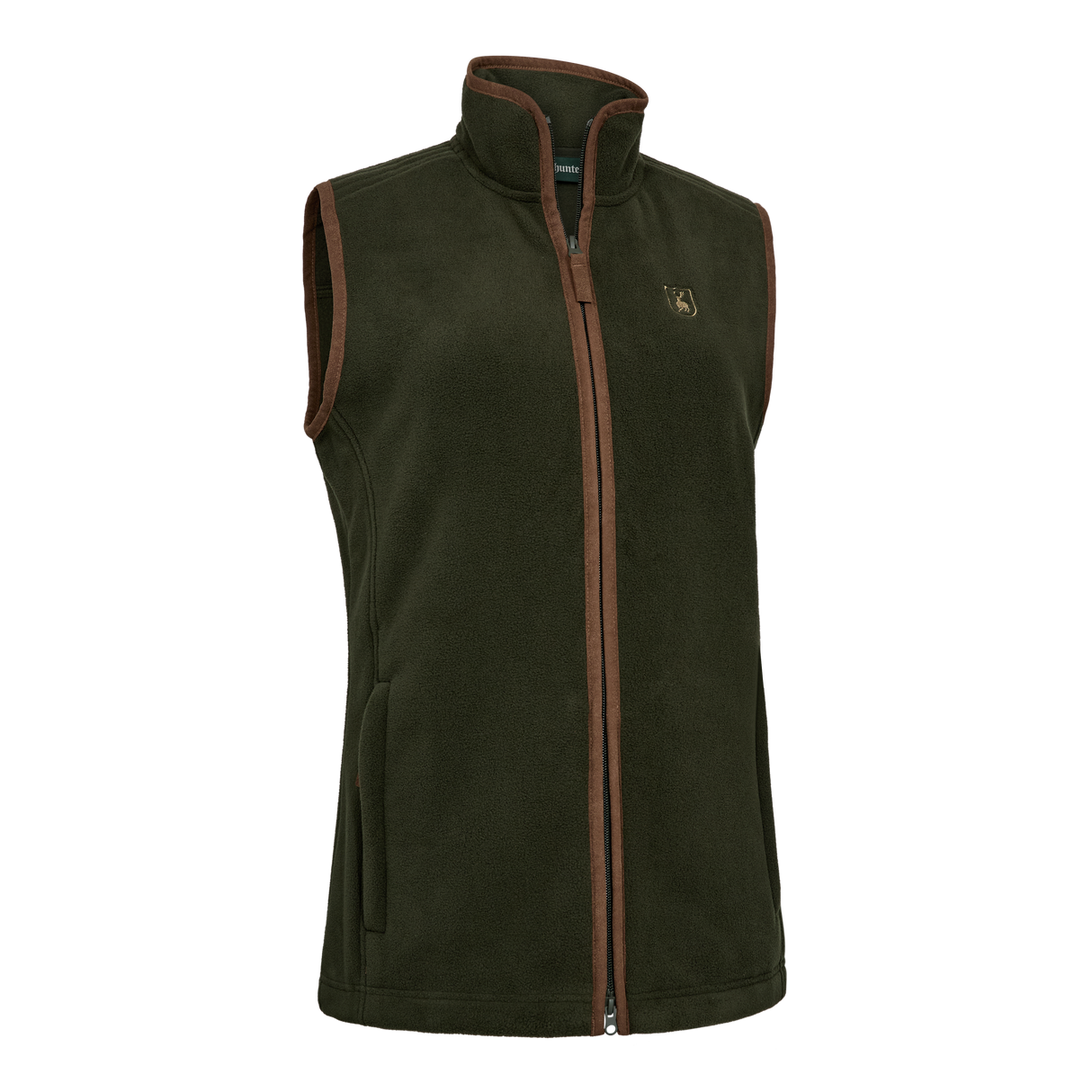 Lady Cumbria Fleece Vest - Deerhunter - Forest Ember