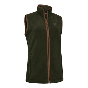 Lady Cumbria Fleece Vest - Deerhunter - Forest Ember
