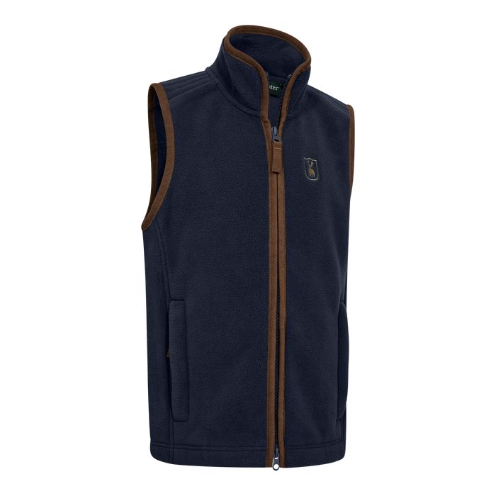 Youth Cumbria Fleece Vest - Deerhunter - Dark Blue