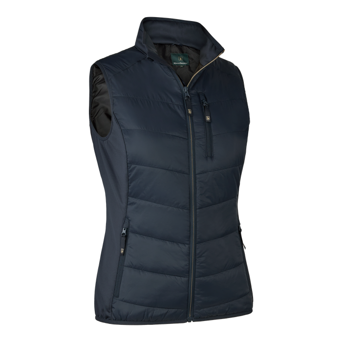 Lady Heat vatteret vest Dark Blue -  Deerhunter
