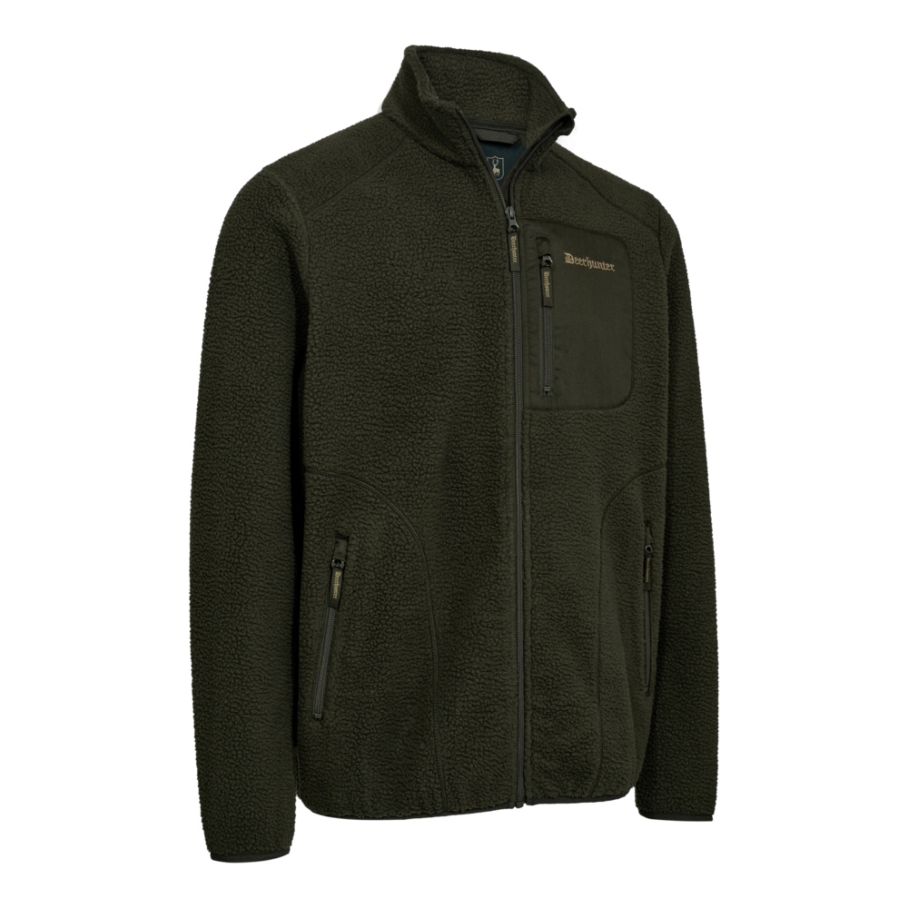 Atlas Fleece Jakke Forest Green -  Deerhunter