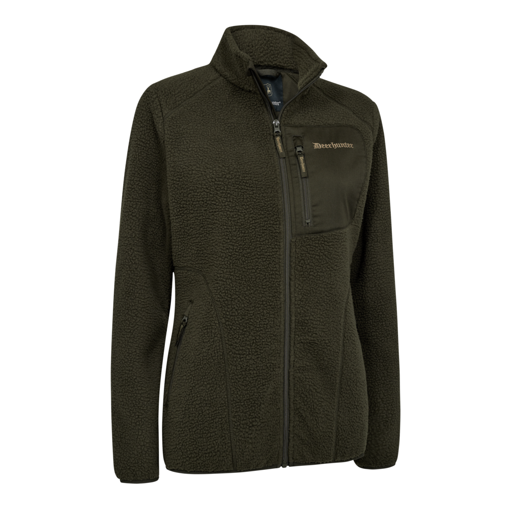 Lady Atlas Fleece jakke Forest Green -  Deerhunter