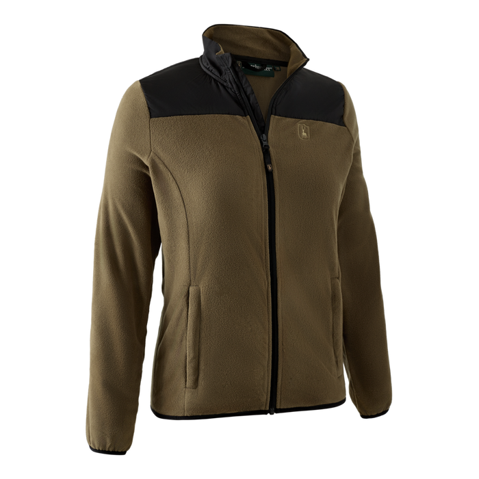 Lady Northward Fleece jakke Hickory - Deerhunter