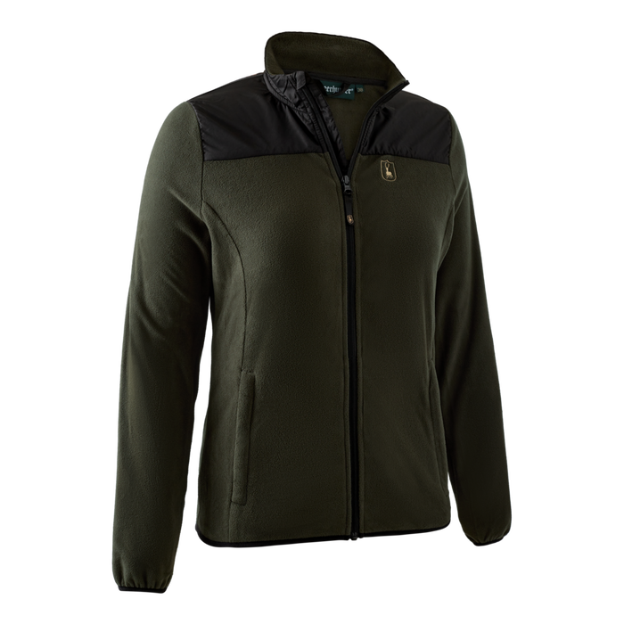 Lady Northward Fleece jakke Green - Deerhunter