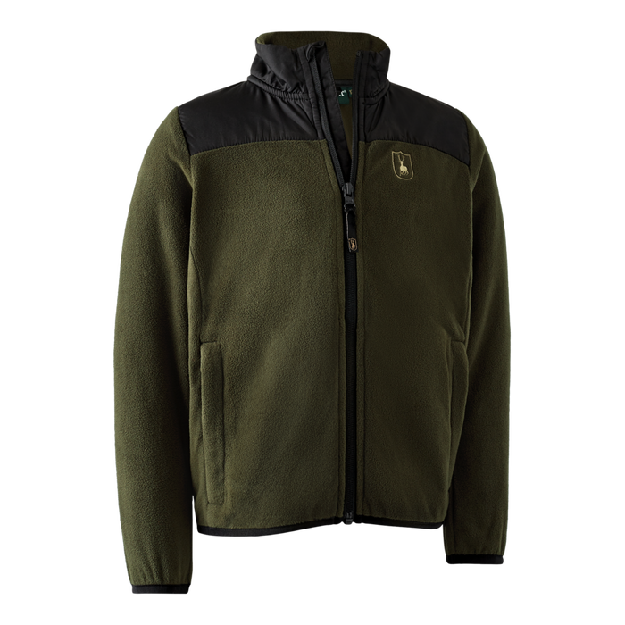 Youth Northward Fleece Jakke Green - Deerhunter