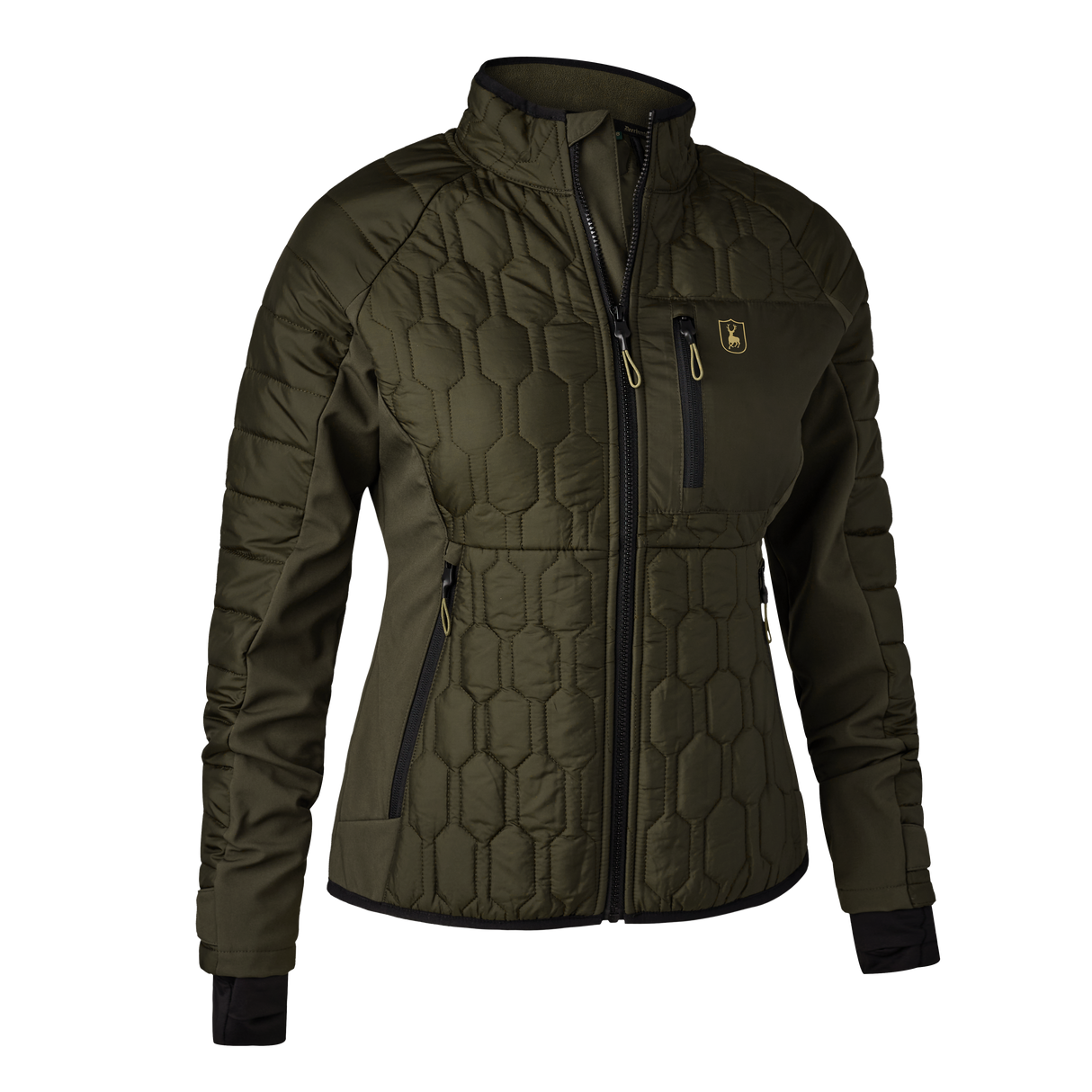Lady Mossdale quiltet jakke Forest Green -  Deerhunter