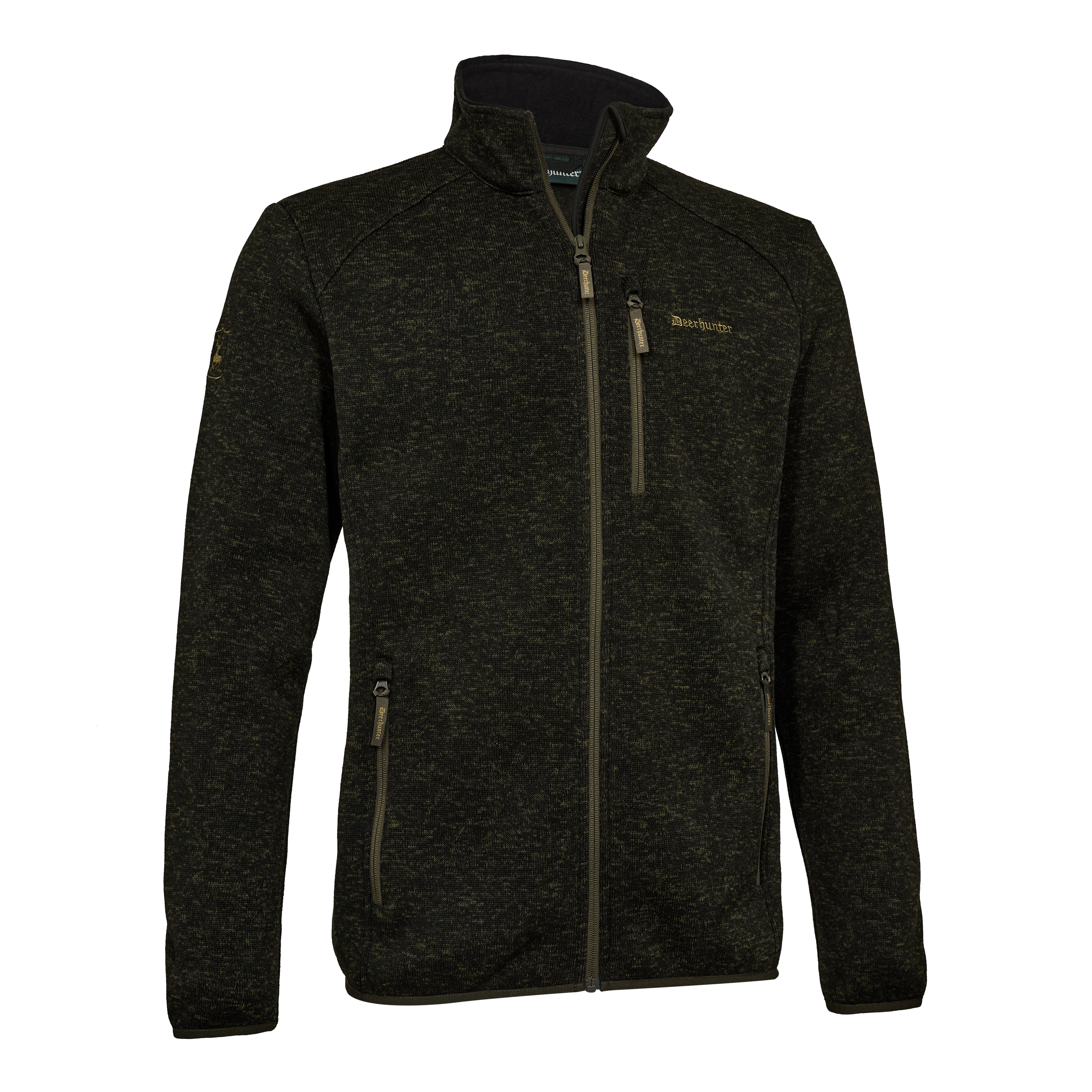 Moor Strikket Jakke - Timber - Deerhunter