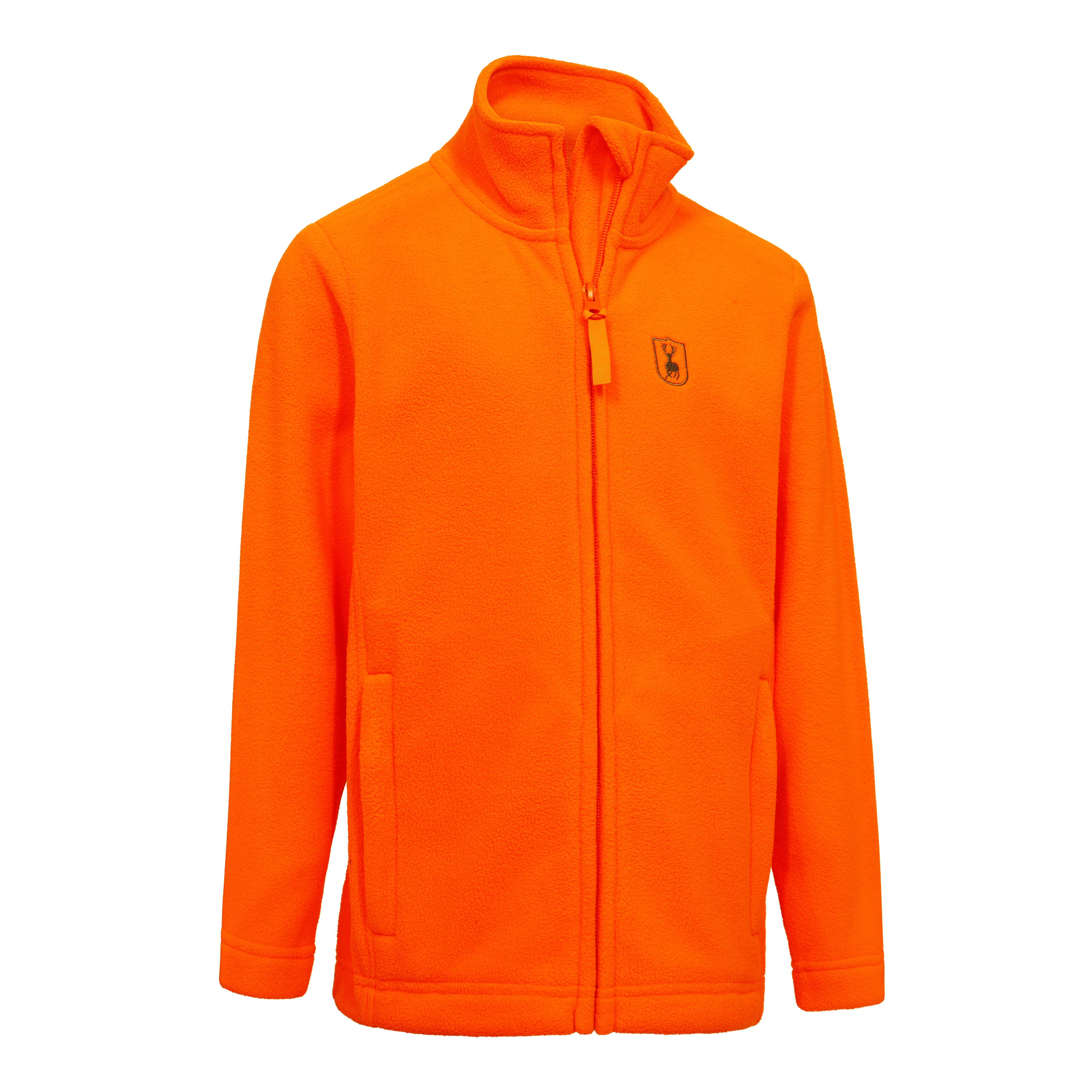 Youth Atlas Light Fleece Jakke - Safety Orange - Deerhunter