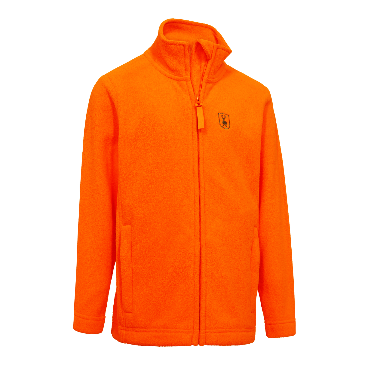 Youth Atlas Light Fleece Jakke - Safety Orange - Deerhunter