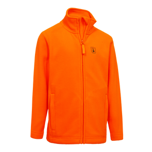 Youth Atlas Light Fleece Jakke - Safety Orange - Deerhunter