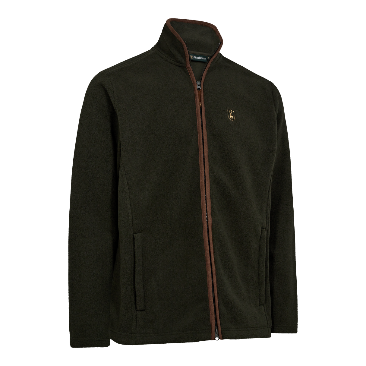 Cumbria Fleece Jakke - Forest Ember - Deerhunter