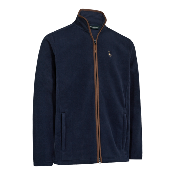 Cumbria Fleece Jakke Dark Blue -  Deerhunter