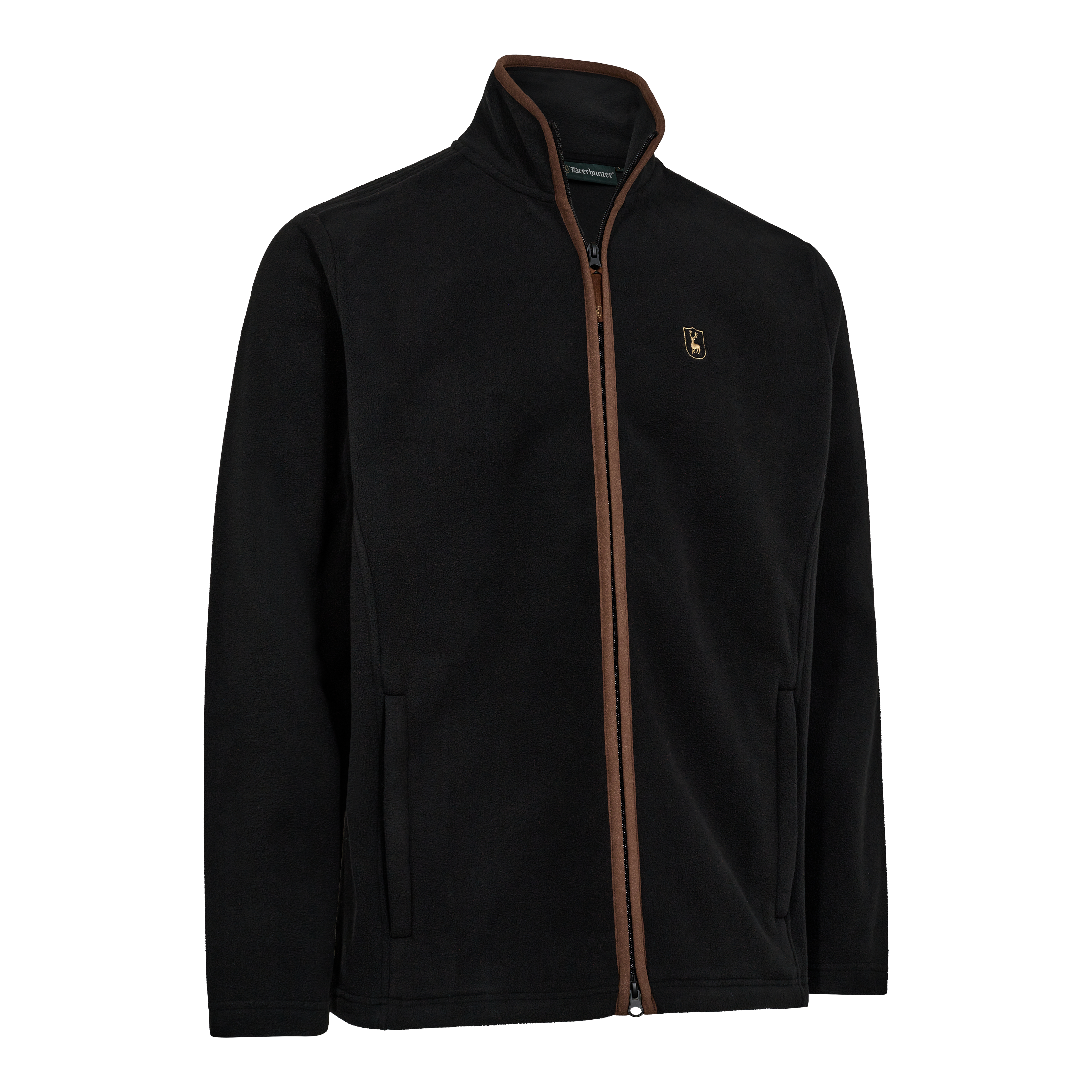 Cumbria Fleece Jakke - Anthracite Grey - Deerhunter