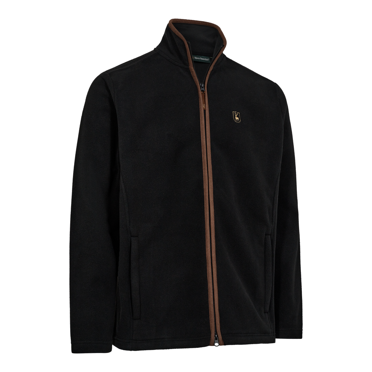 Cumbria Fleece Jakke - Anthracite Grey - Deerhunter
