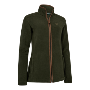 Lady Cumbria Fleece Jakke - Deerhunter - Forest Ember