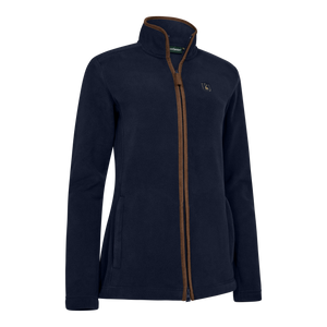Lady Cumbria Fleece Jakke - Deerhunter - Dark Blue