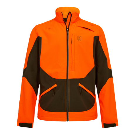 Rogaland Softshell Jakke - Safety Orange - Deerhunter