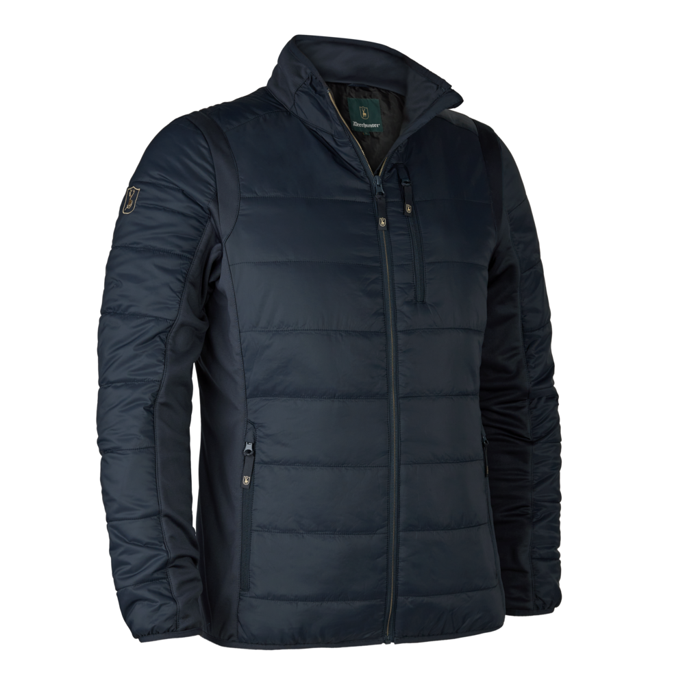 Heat vatteret jakke - Dark Blue - Deerhunter
