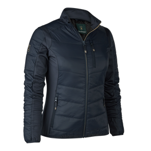 Lady Heat vatteret jakke - Dark blue - Deerhunter
