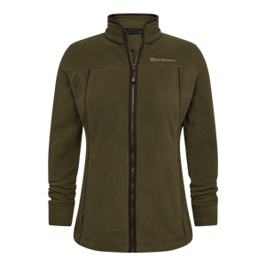 Lady Eagle Fleece Jakke Tarmac Green - Deerhunter