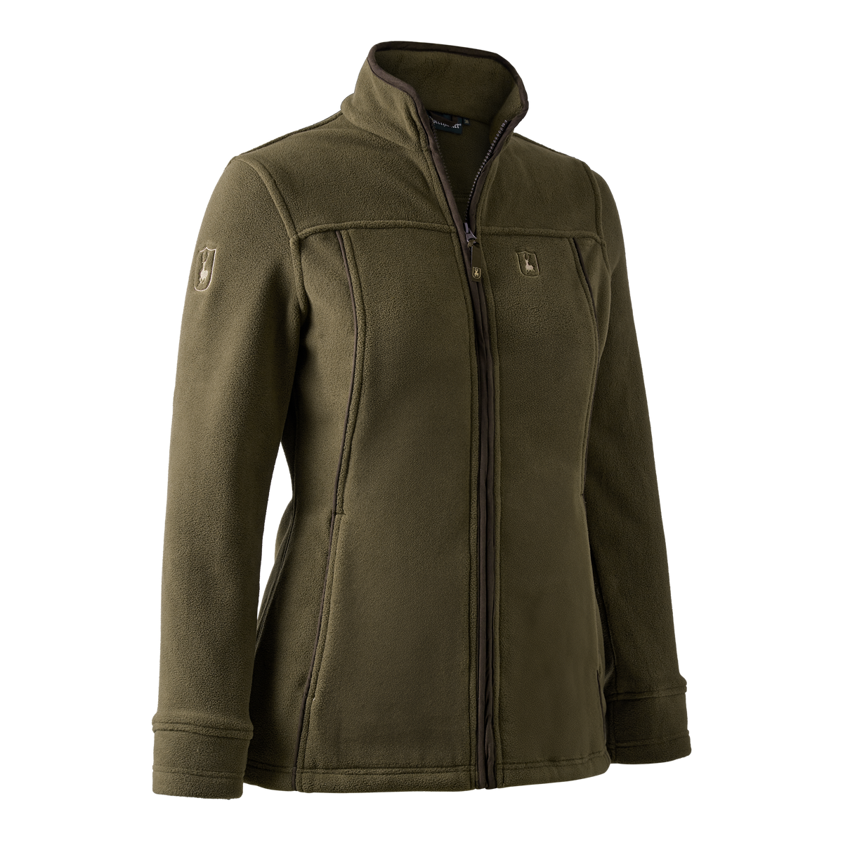 Lady Eagle Fleece Jakke Tarmac Green - Deerhunter