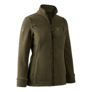 Lady Eagle Fleece Jakke Tarmac Green - Deerhunter