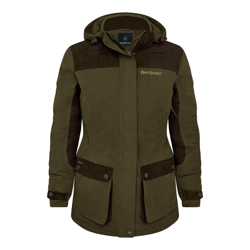 Lady Eagle Winter Jakke - Tarmac Green - Deerhunter