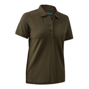 Lady Harriet Poloshirt Deep Green - Deerhunter