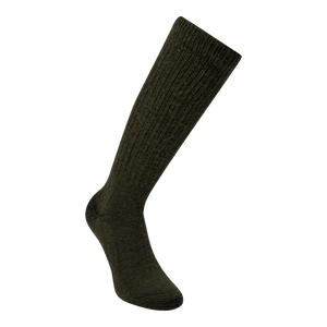 Wool Silk Sokker Forest Green -  Deerhunter