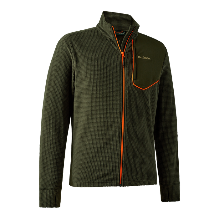 Chamois Full-Zip Fleece Forest Green -  Deerhunter