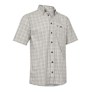 Gavin Skjorte S/S - Beige Check - Deerhunter