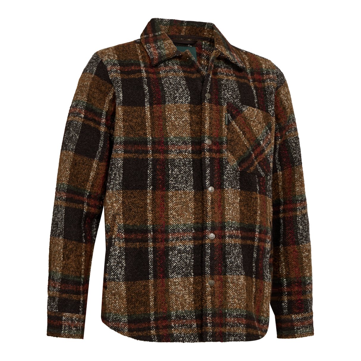 Wilder Overshirt - Brown Check - Deerhunter