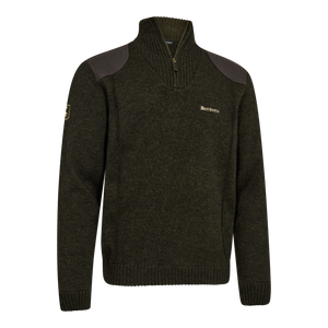Finley ½-zip Strik - Ridgewood Melange - Deerhunter