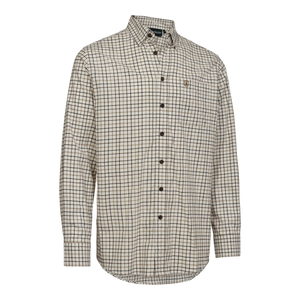 Gavin Skjorte - Beige Check - Deerhunter