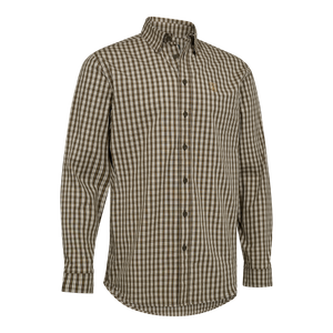 Baldwin Skjorte - Brown Check - Deerhunter
