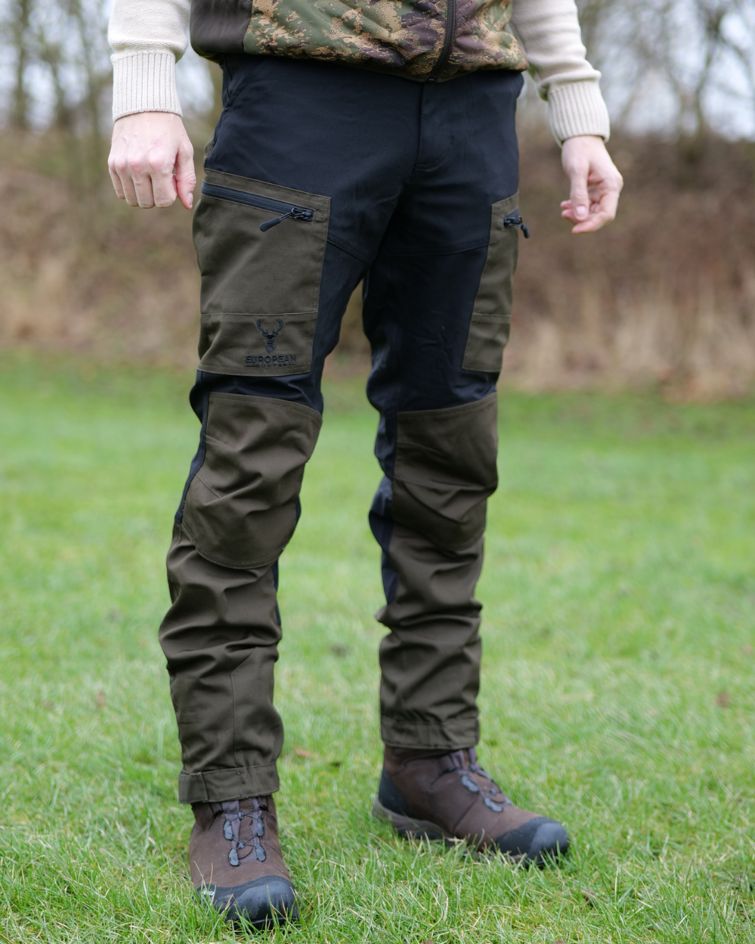 Signature bukser green/black - European Hunter